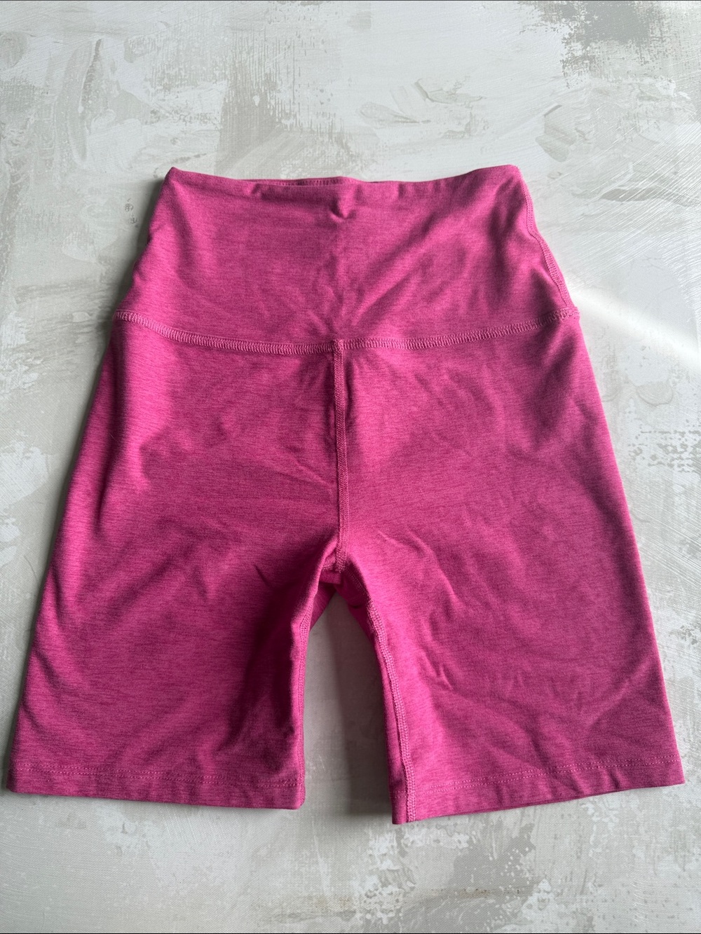 Beyond Yoga Women’s High-Rise Pink Bike Shorts
